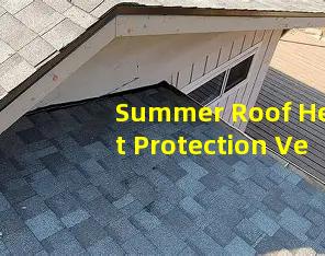 Summer Roof Heat Protection Ventilation Maintenance and Overheating Prevention